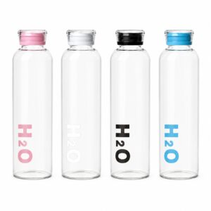 all-1L H20 গ্লাস ওয়াটার বোতল ১০০০ মি.লি.