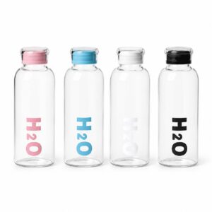 all-750ml H20 গ্লাস ওয়াটার বোতল ৭৫০ মি.লি.