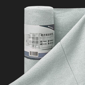 ash Reusable Kitchen Towel Roll - Ash Color - Washable and Soft Microfiber Fabric - 20 pcs