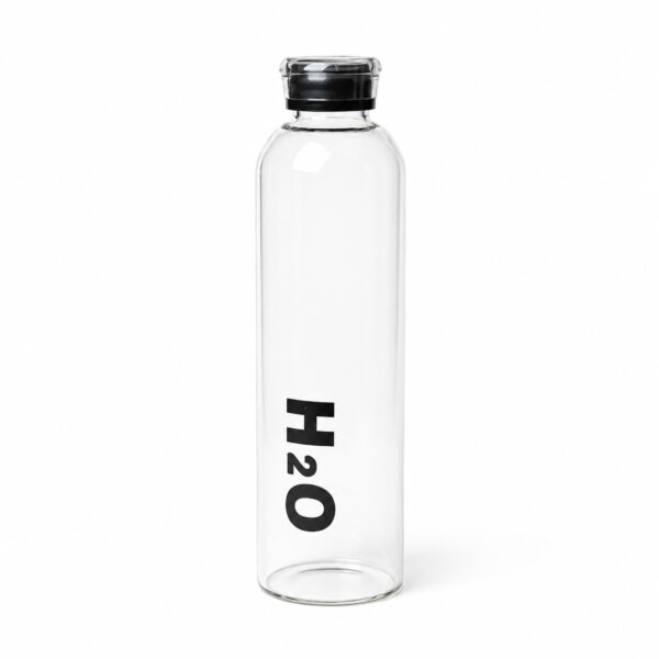 H20 গ্লাস ওয়াটার বোতল ১০০০ মি.লি.