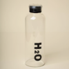 black H20 গ্লাস ওয়াটার বোতল ৮০০ মি.লি.