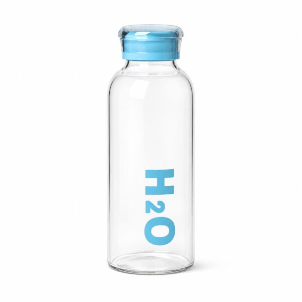 H20 গ্লাস ওয়াটার বোতল ৭৫০ মি.লি.
