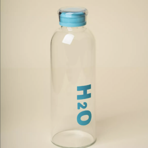 H20 গ্লাস ওয়াটার বোতল ৮০০ মি.লি. - Paste