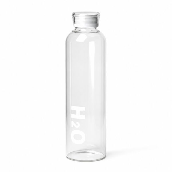 H20 গ্লাস ওয়াটার বোতল ১০০০ মি.লি.