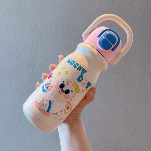 white kids ৫০০ মি.লি. ইনসুলেটেড কিডস ওয়াটার বোতল