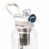 1.5L Borosilicate Glass Drinking Bottle with Straw & Removable Filter
